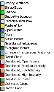 NLCD AK Land Cover 2001
