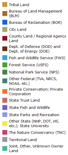 US Protected Areas Database